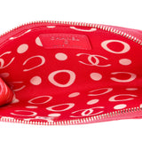 CC Cut Out Coco Chanel Zip Around Card Holder Quilted Caviar