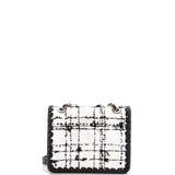 My Own Frame Flap Bag Quilted Tweed with Braided Calfskin Mini