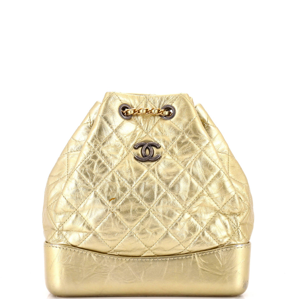 Gabrielle Backpack Quilted Calfskin Small