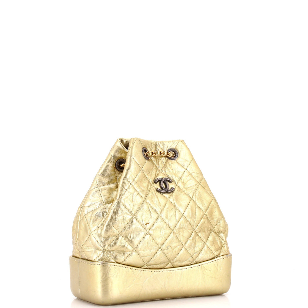 Gabrielle Backpack Quilted Calfskin Small