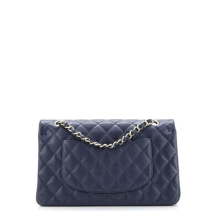 Classic Double Flap Bag Quilted Caviar Medium