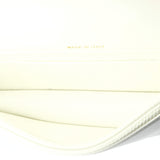 Pocket Twins Clutch with Chain Quilted Caviar