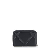 19 Zip Coin Purse Quilted Leather