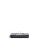 19 Zip Coin Purse Quilted Leather