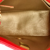 Pearl Crush Square Flap Bag Quilted Lambskin Mini