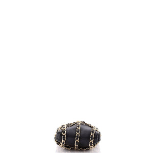 Tech Me Out Clutch With Chain Lambskin