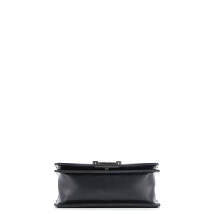 Boy Flap Bag Quilted Patent Small