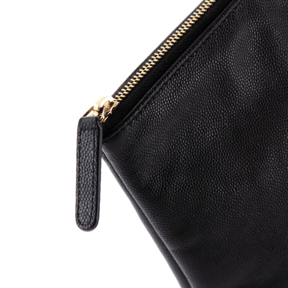 Deauville Pouch Studded Caviar Large