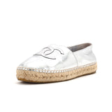 Women's CC Cap Toe Espadrilles Leather