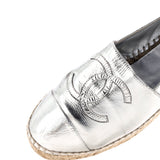 Women's CC Cap Toe Espadrilles Leather