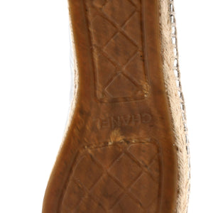 Women's CC Cap Toe Espadrilles Leather