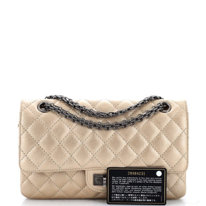 Reissue 2.55 Flap Bag Quilted Metallic Calfskin 225