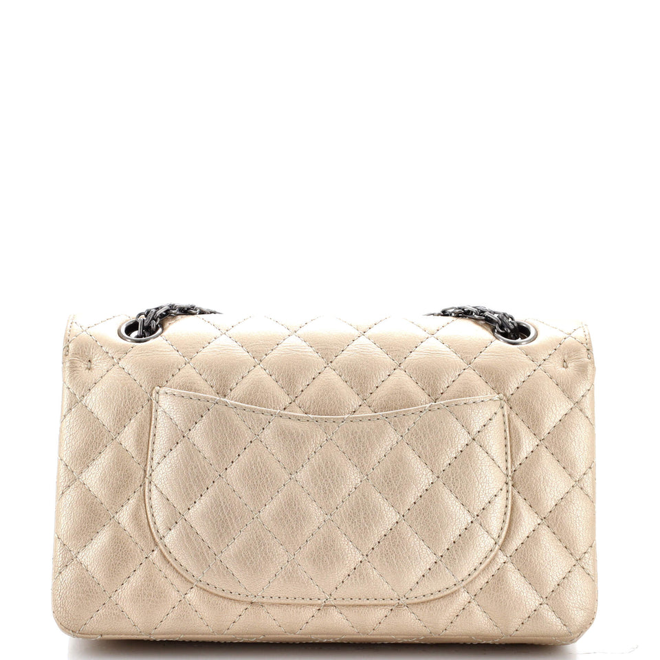 Reissue 2.55 Flap Bag Quilted Metallic Calfskin 225