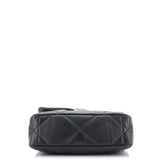 19 Flap Bag Quilted Leather Medium
