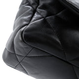 19 Flap Bag Quilted Leather Medium