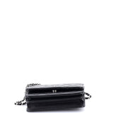 Wallet on Chain Quilted Caviar Mini