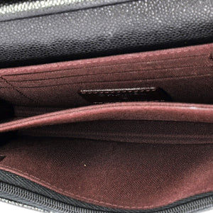 Wallet on Chain Quilted Caviar Mini
