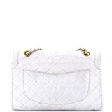 Vintage Two Tone CC Flap Bag Quilted Lambskin Medium