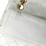 Vintage Two Tone CC Flap Bag Quilted Lambskin Medium