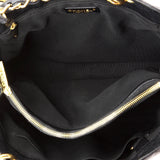 Grand Shopping Tote Quilted Caviar