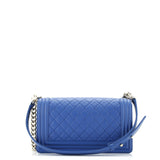 Boy Flap Bag Quilted Calfskin Old Medium