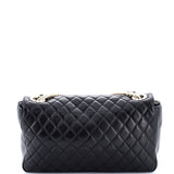 Westminster Pearl Chain Flap Bag Quilted Lambskin Medium