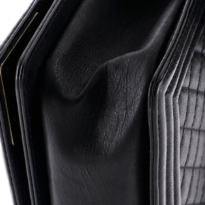 Paris-Dallas Boy Flap Bag Quilted Calfskin with Metal Adornments Old Medium
