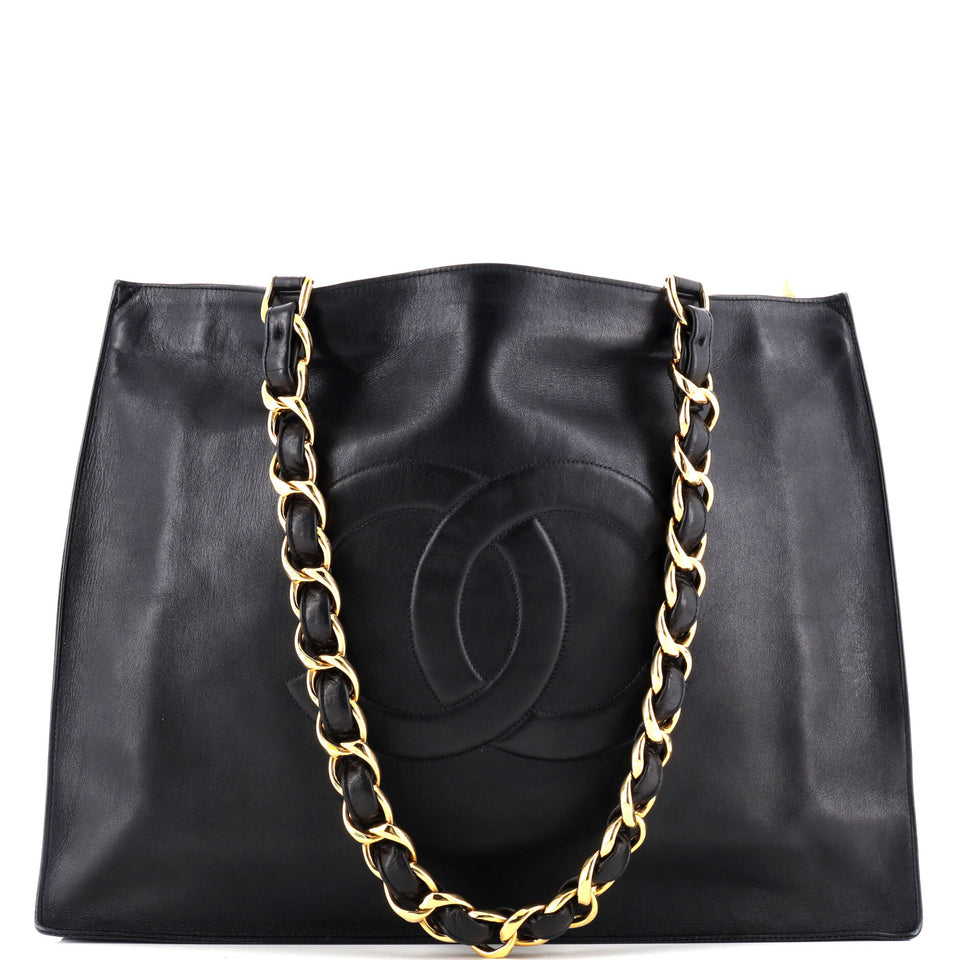 Vintage CC Chain Tote Lambskin XL