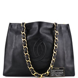 Vintage CC Chain Tote Lambskin XL