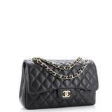 Classic Double Flap Bag Quilted Lambskin Jumbo