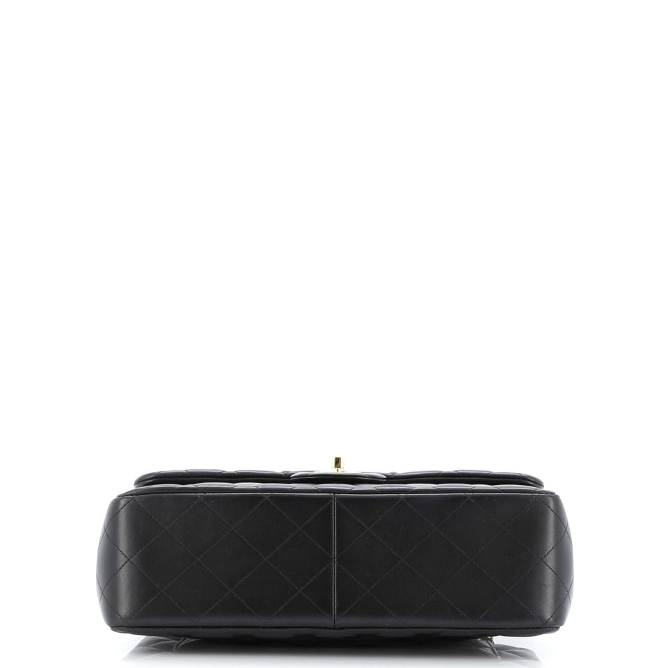 Classic Double Flap Bag Quilted Lambskin Jumbo