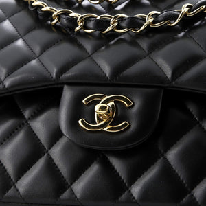 Classic Double Flap Bag Quilted Lambskin Jumbo
