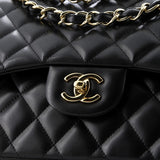 Classic Double Flap Bag Quilted Lambskin Jumbo