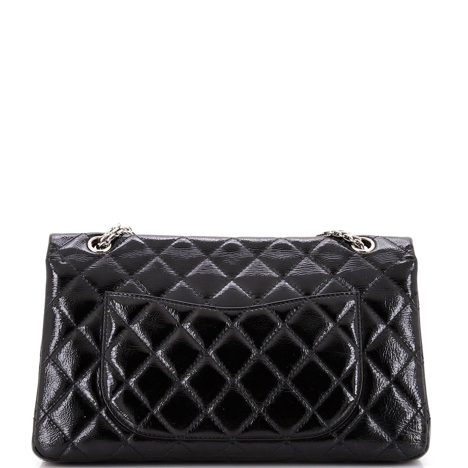 Reissue 2.55 Flap Bag Quilted Crinkled Patent 227