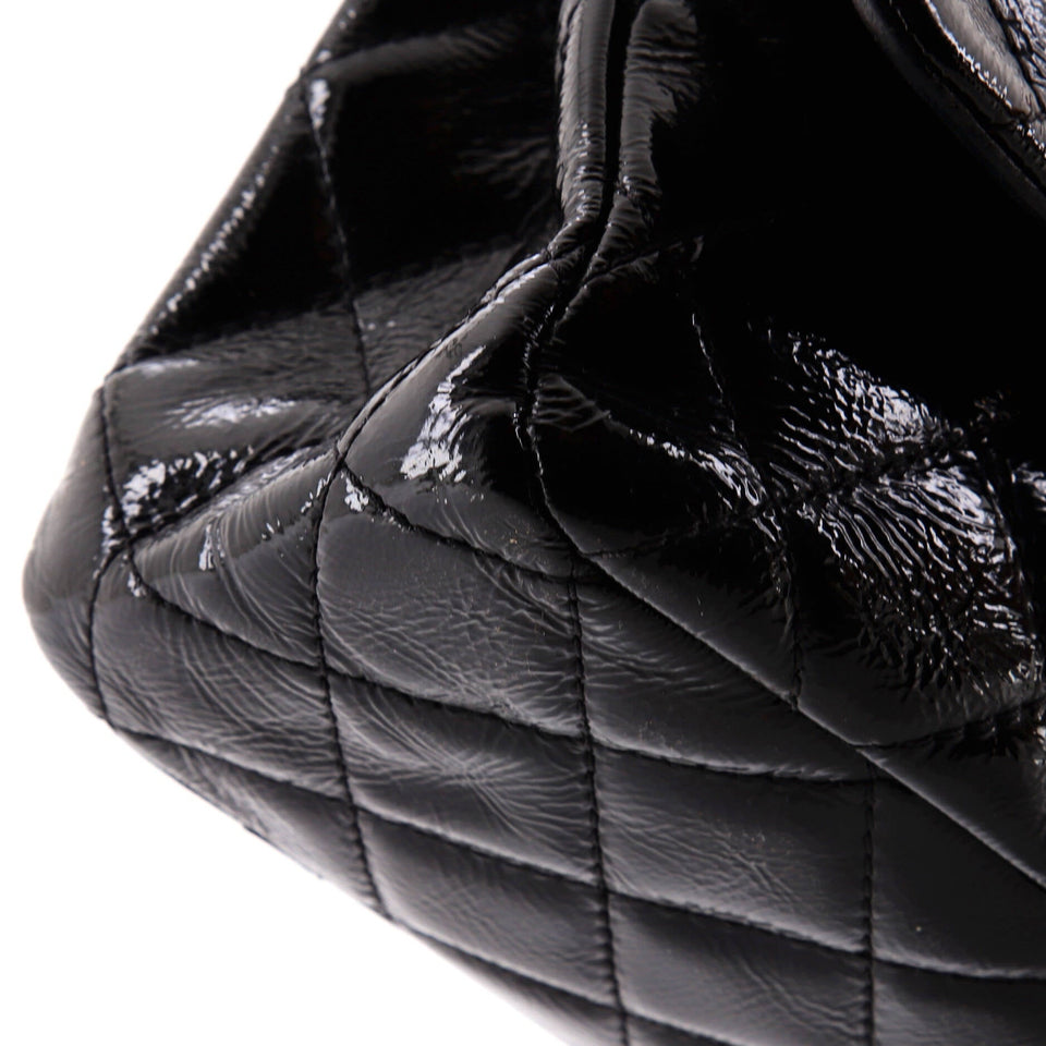 Reissue 2.55 Flap Bag Quilted Crinkled Patent 227