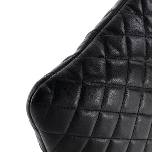 Mademoiselle Vintage O Case Clutch Quilted Sheepskin Large
