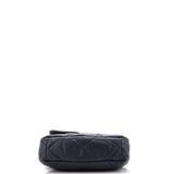 19 Flap Bag Quilted Leather Large