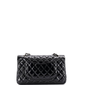 Classic Double Flap Bag Quilted Patent Medium