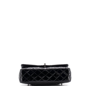 Classic Double Flap Bag Quilted Patent Medium