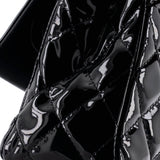 Classic Double Flap Bag Quilted Patent Medium