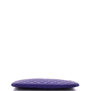 O Case Clutch Quilted Lambskin Large