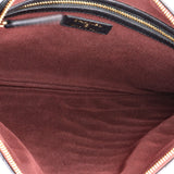 O Case Clutch Chevron Caviar Medium