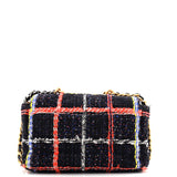 19 Flap Bag Quilted Tweed Medium