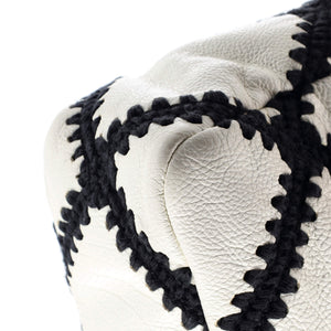 19 Flap Bag Crochet Quilted Calfskin Medium