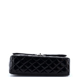 Classic Double Flap Bag Quilted Patent Maxi