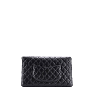 Classic Flap Clutch Quilted Lambskin