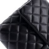 Classic Flap Clutch Quilted Lambskin