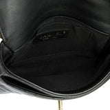 Private Affair Camellia Flap Bag Quilted Lambskin Small
