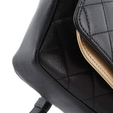 Private Affair Camellia Flap Bag Quilted Lambskin Small