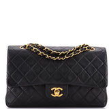 Vintage Classic Double Flap Bag Quilted Lambskin Medium